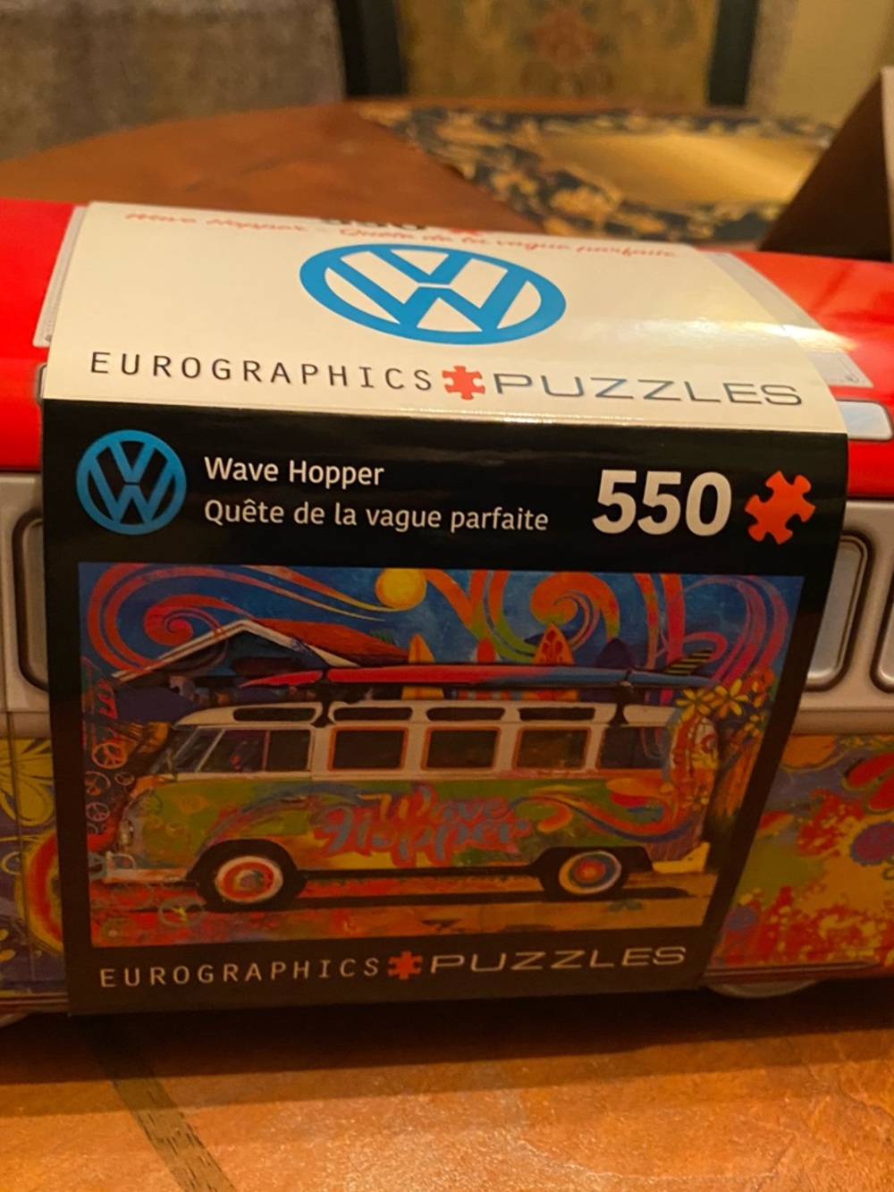 Euro graphics 550-Piece Collectible Puzzle Tin - Volkswagen bus - Picture 5 of 5